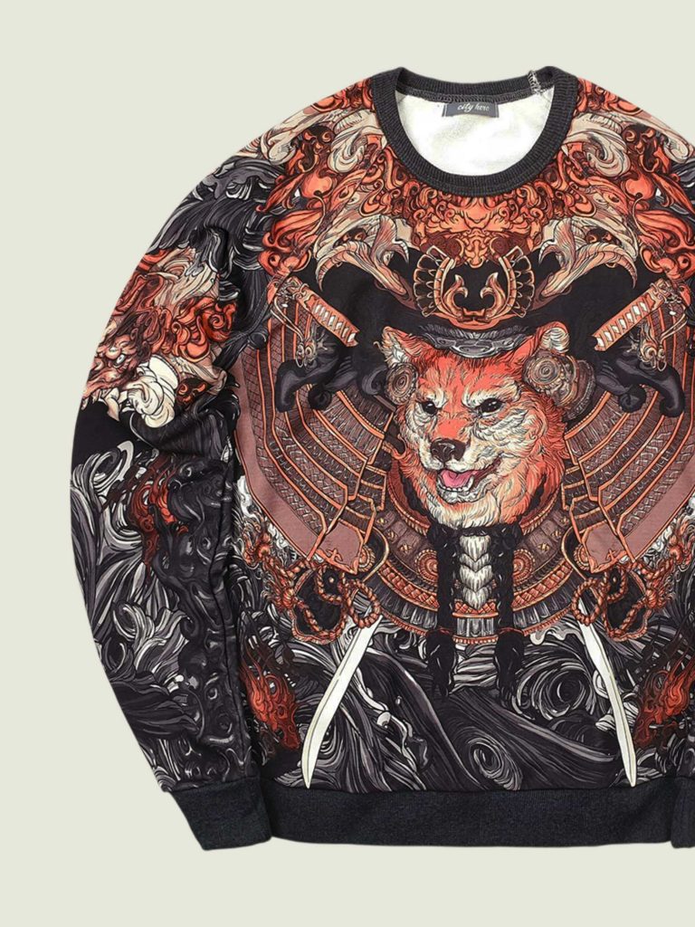 AKITA SAMURAI BLACK [СВИТШОТ УНИСЕКС]