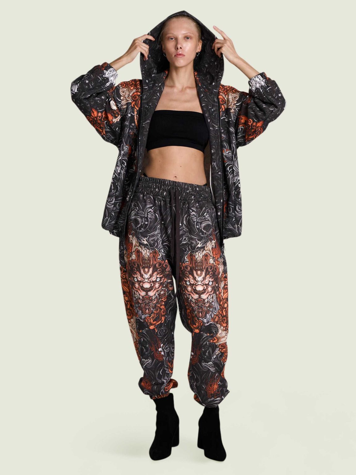 akita samurai black joggery 2