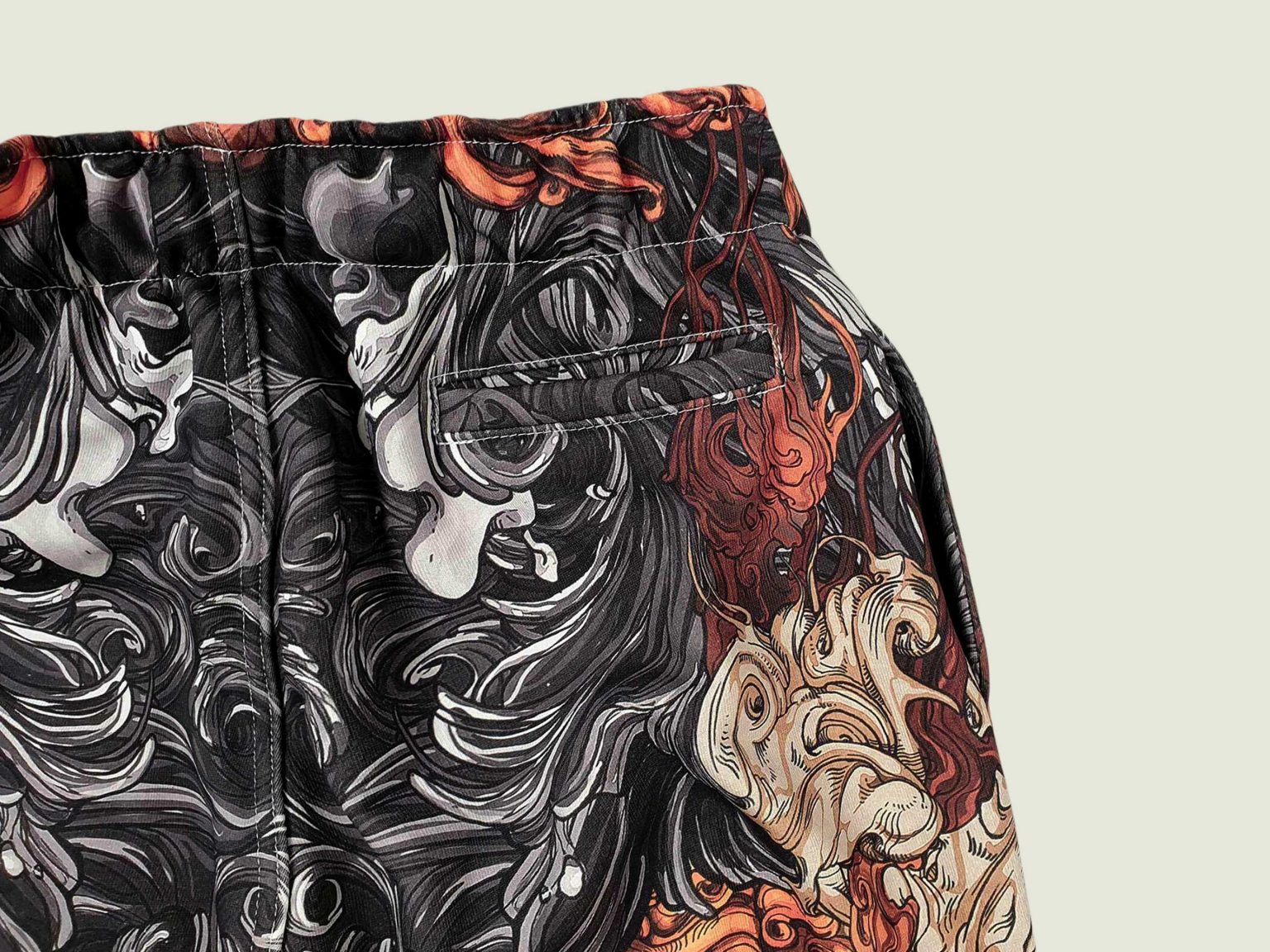 akita samurai black treniki 12