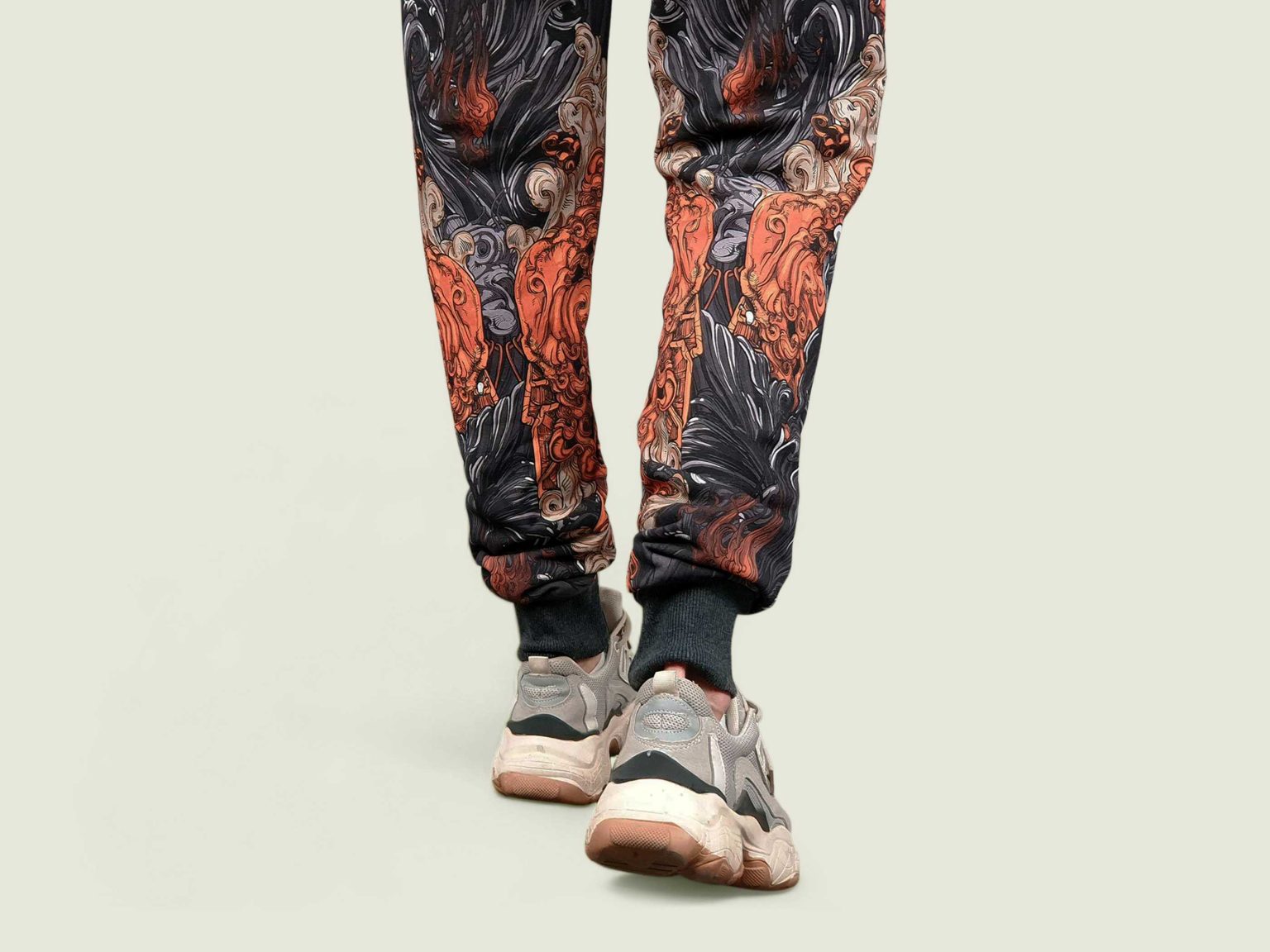 akita samurai black treniki 9