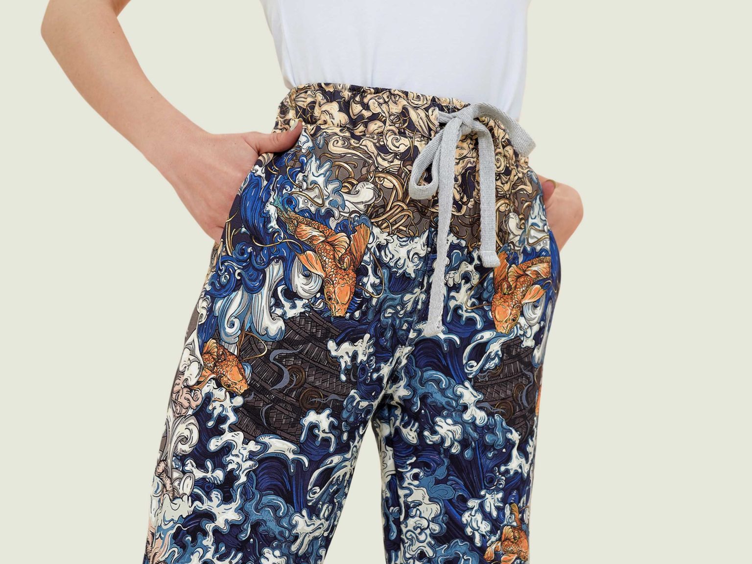 akita samurai blue treniki 11