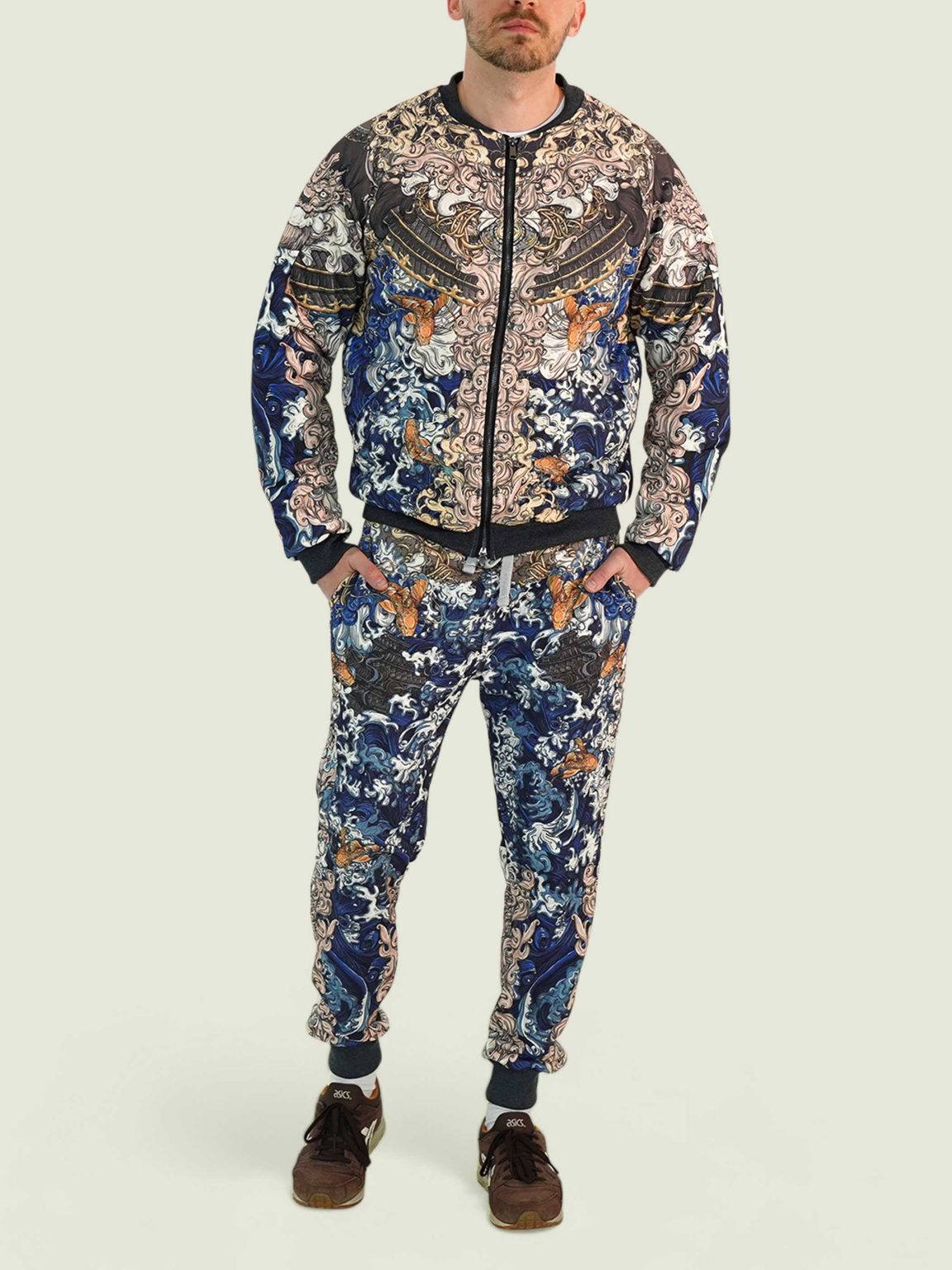 akita samurai blue treniki 7