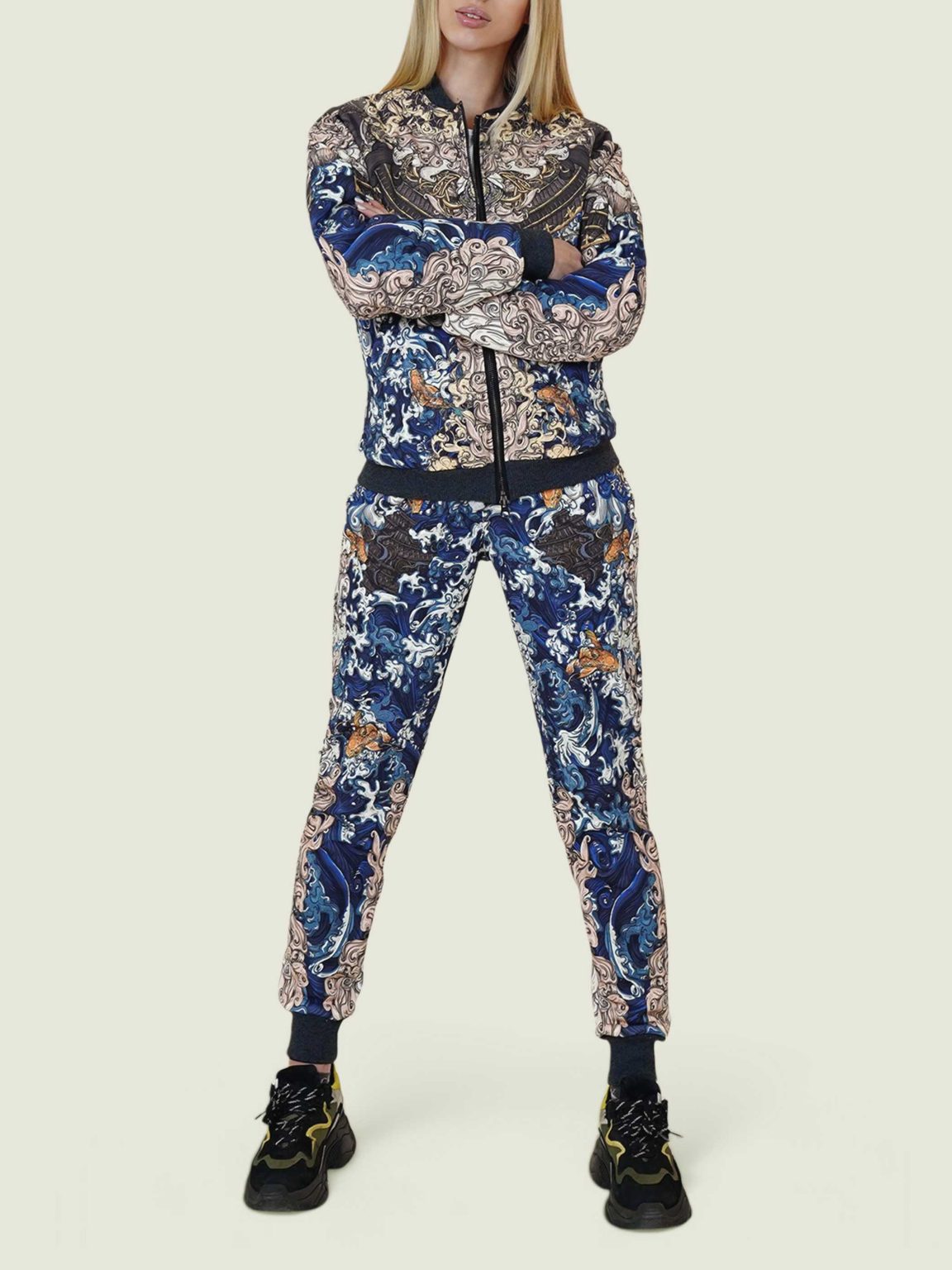 akita samurai blue treniki 8