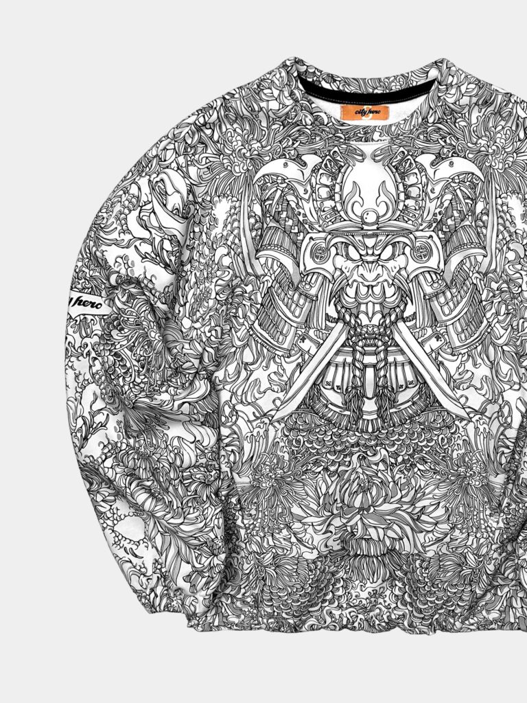 SAMURAI STORY 3.0 MILKY [СВИТШОТ OVRSZ УНИСЕКС]