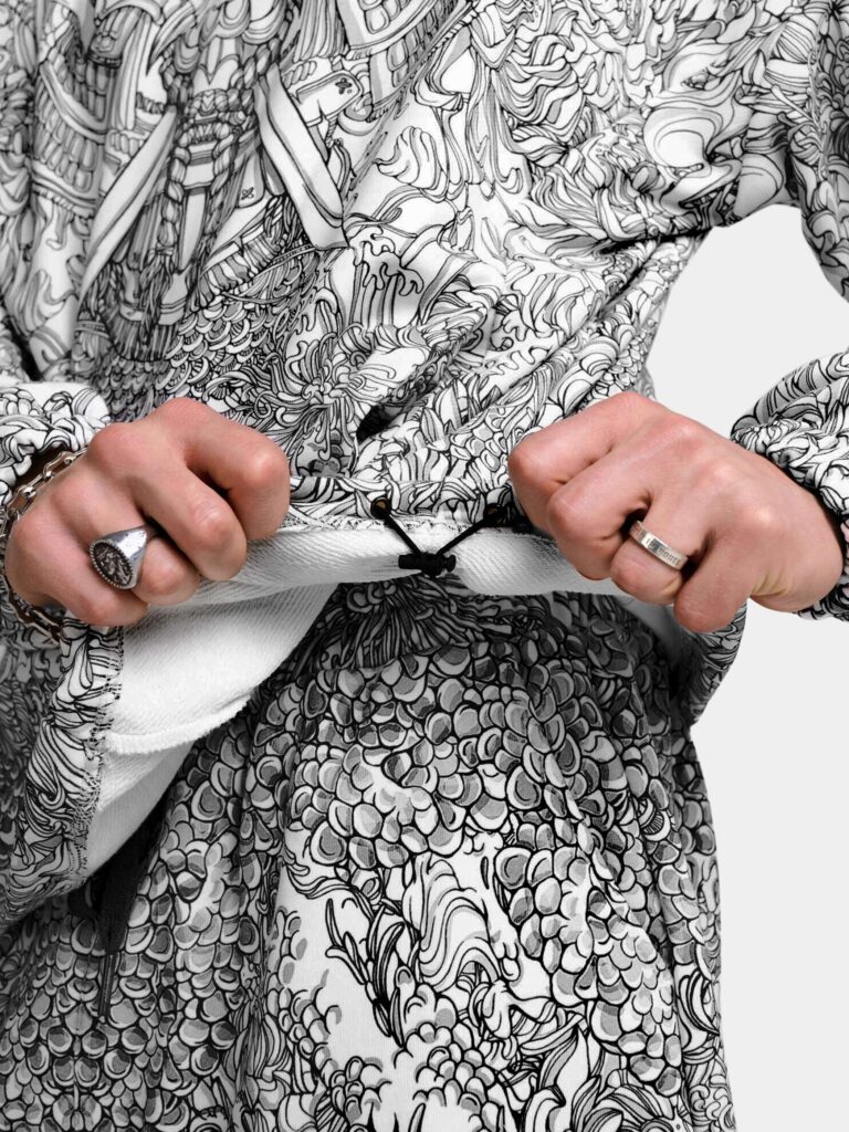 SAMURAI STORY 3.0 MILKY [СВИТШОТ OVRSZ УНИСЕКС]