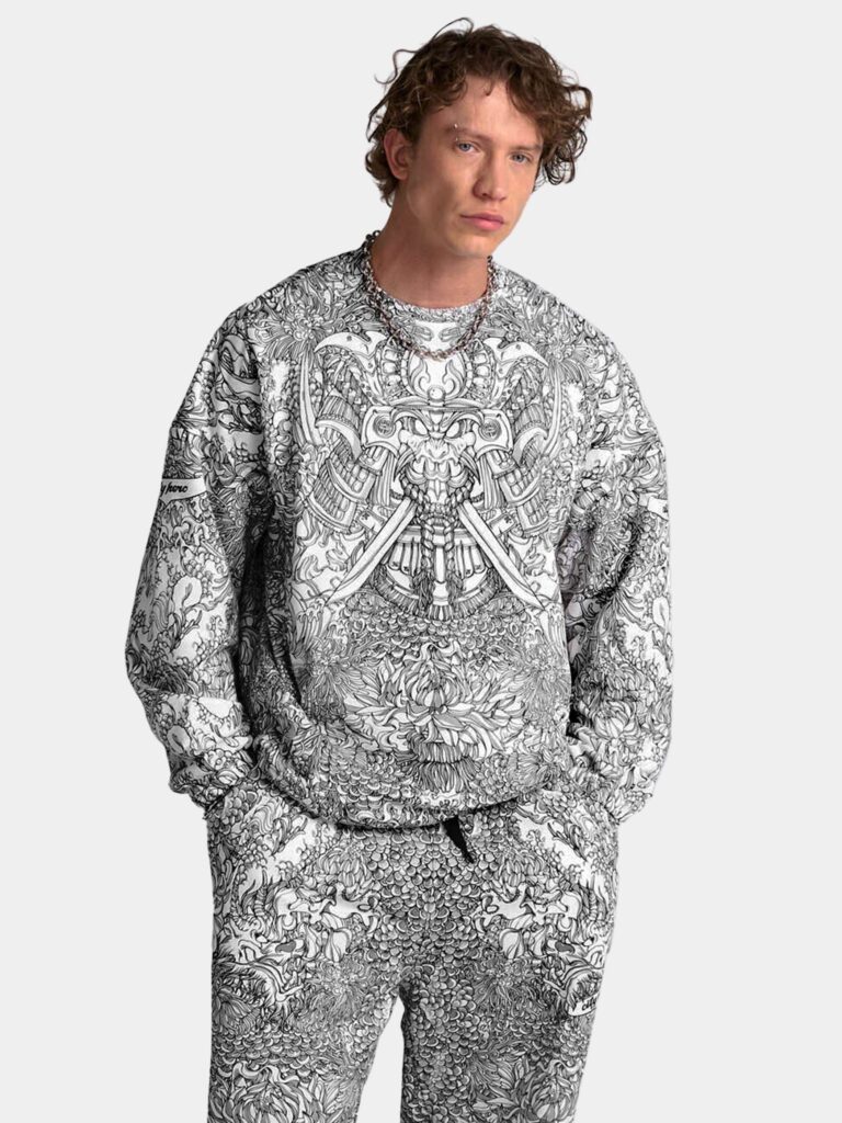 SAMURAI STORY 3.0 MILKY [СВИТШОТ OVRSZ УНИСЕКС]