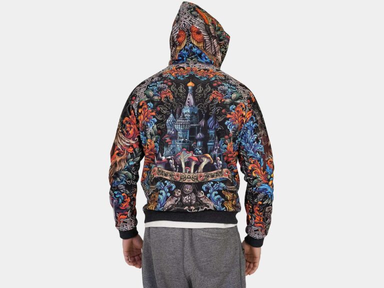 ЧЁРНАЯ СОЛЯНКА [ХУДИ НА МОЛНИИ УНИСЕКС]