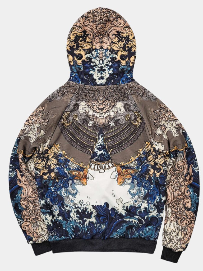 AKITA SAMURAI BLUE [ХУДИ УНИСЕКС]