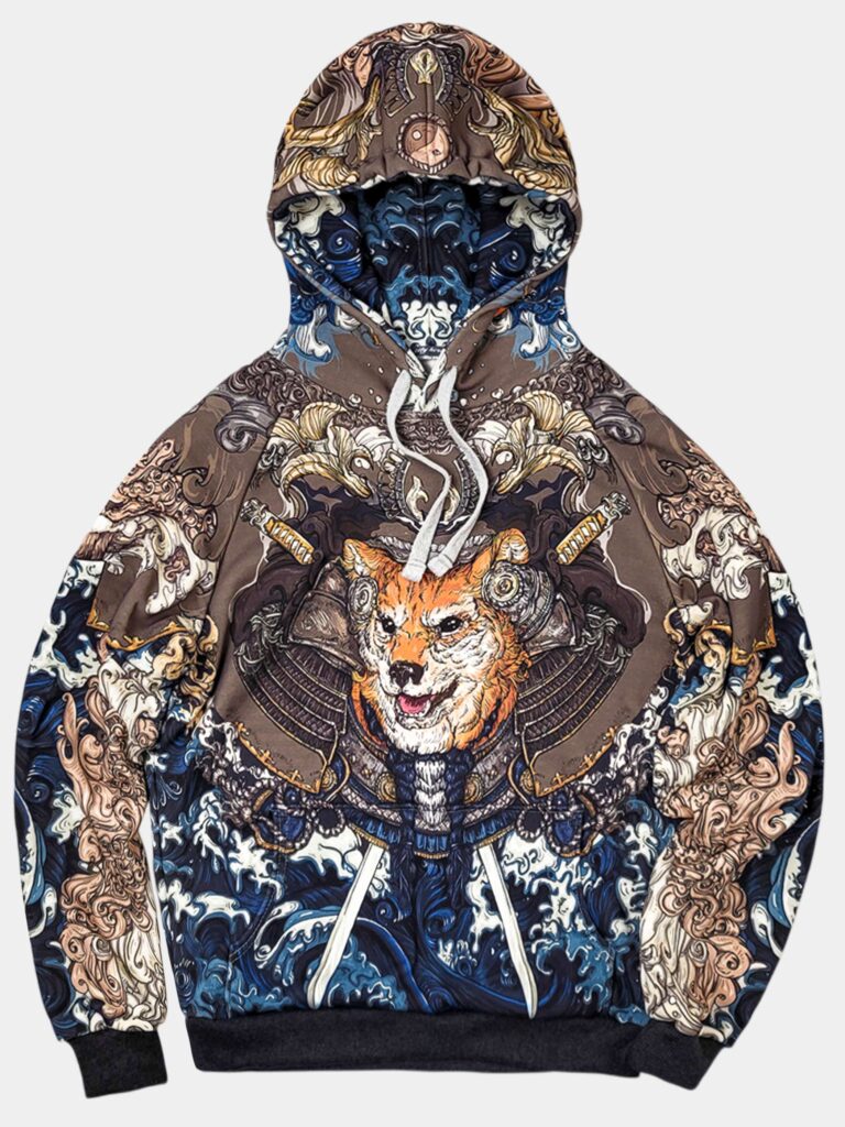 AKITA SAMURAI BLUE [ХУДИ УНИСЕКС]