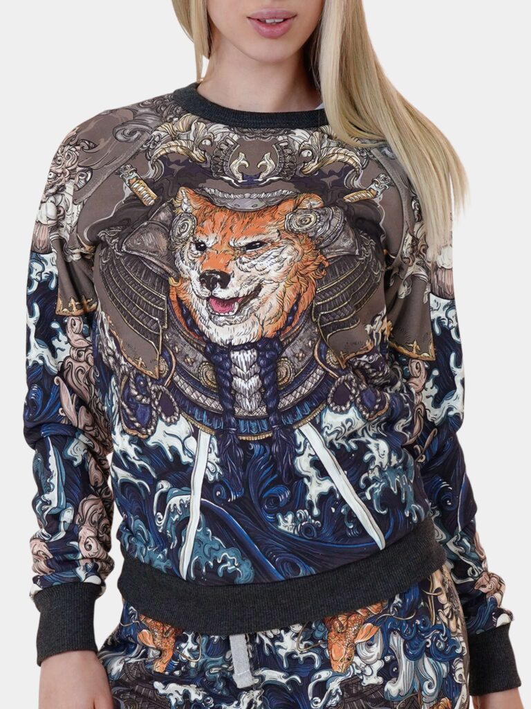 AKITA SAMURAI BLUE [СВИТШОТ УНИСЕКС]