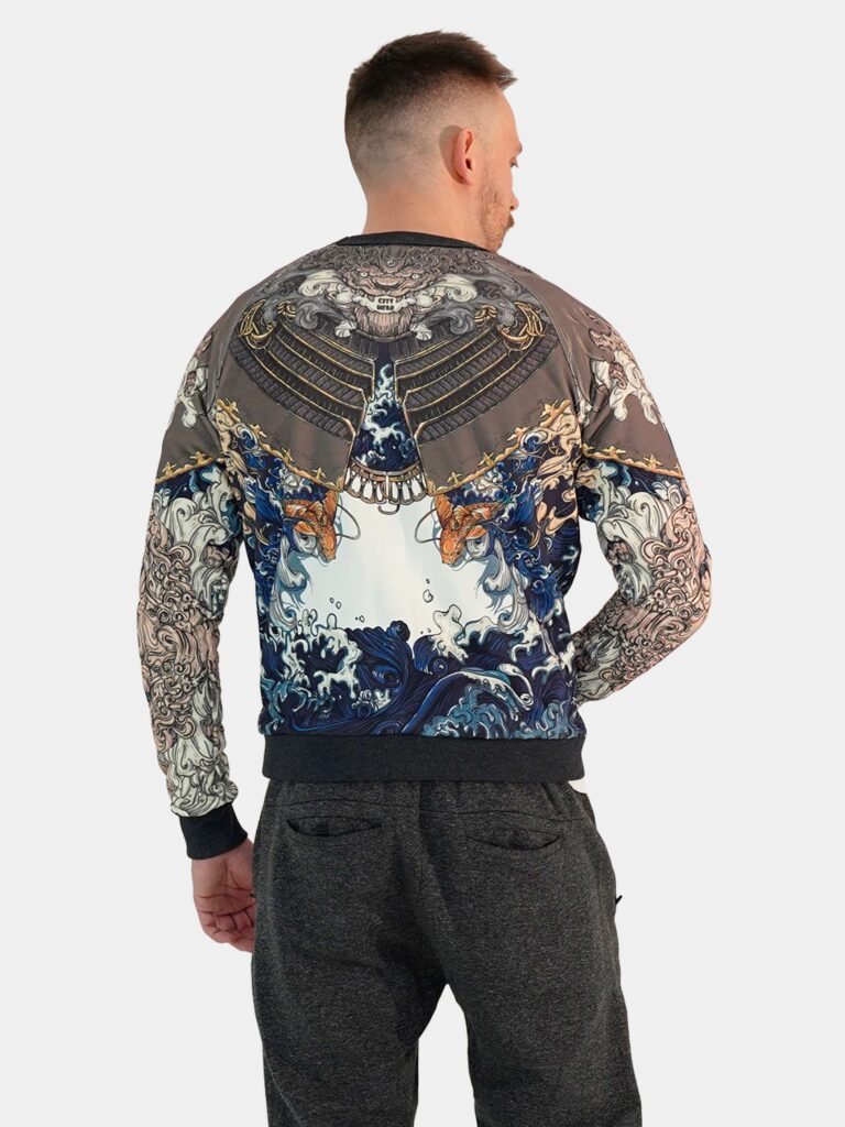 AKITA SAMURAI BLUE [СВИТШОТ УНИСЕКС]