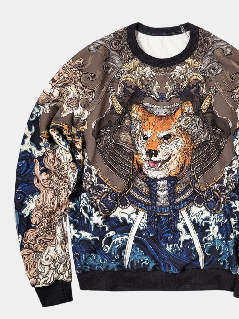 AKITA SAMURAI BLUE [СВИТШОТ УНИСЕКС]