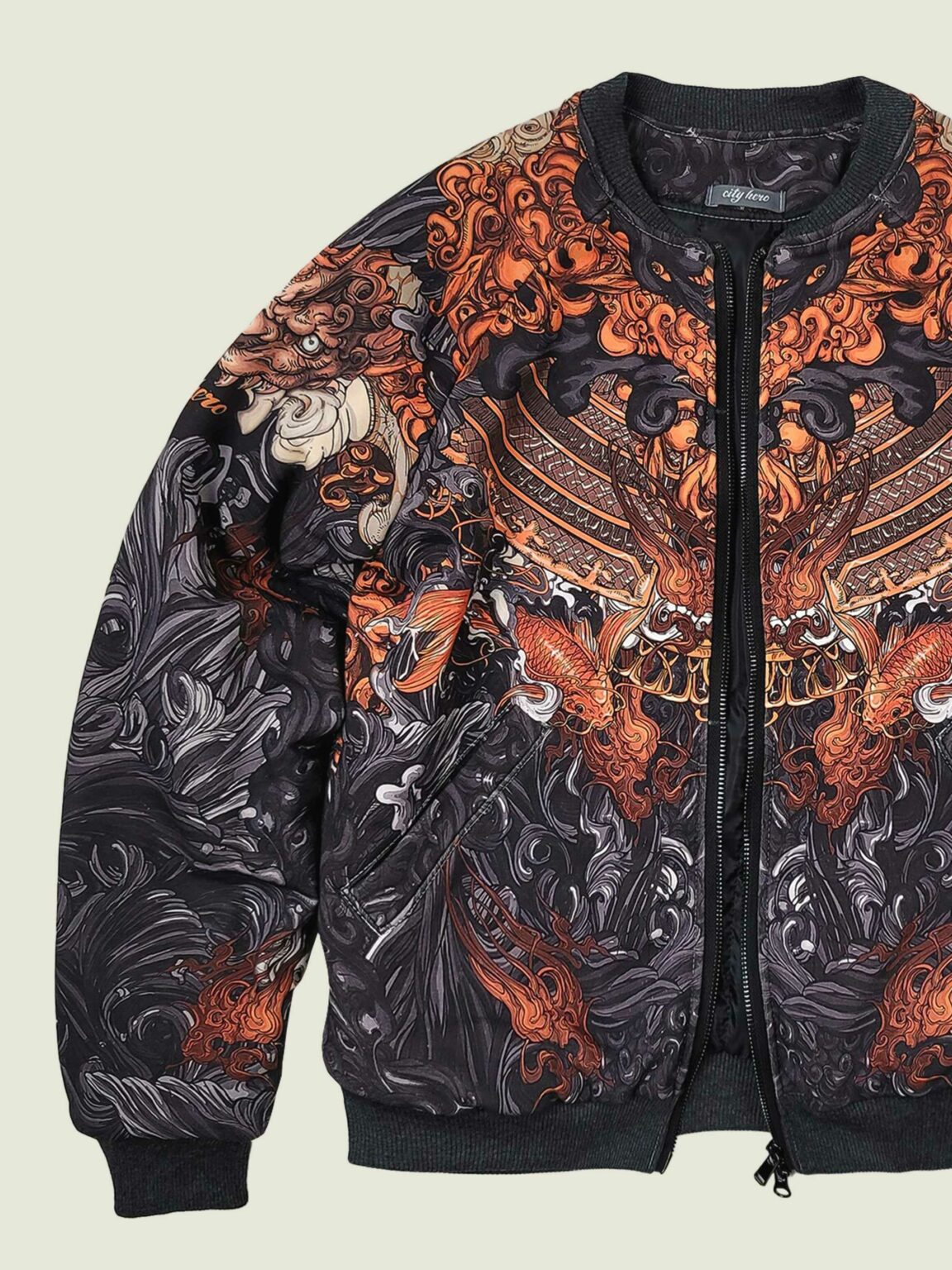 akita black bomber 1