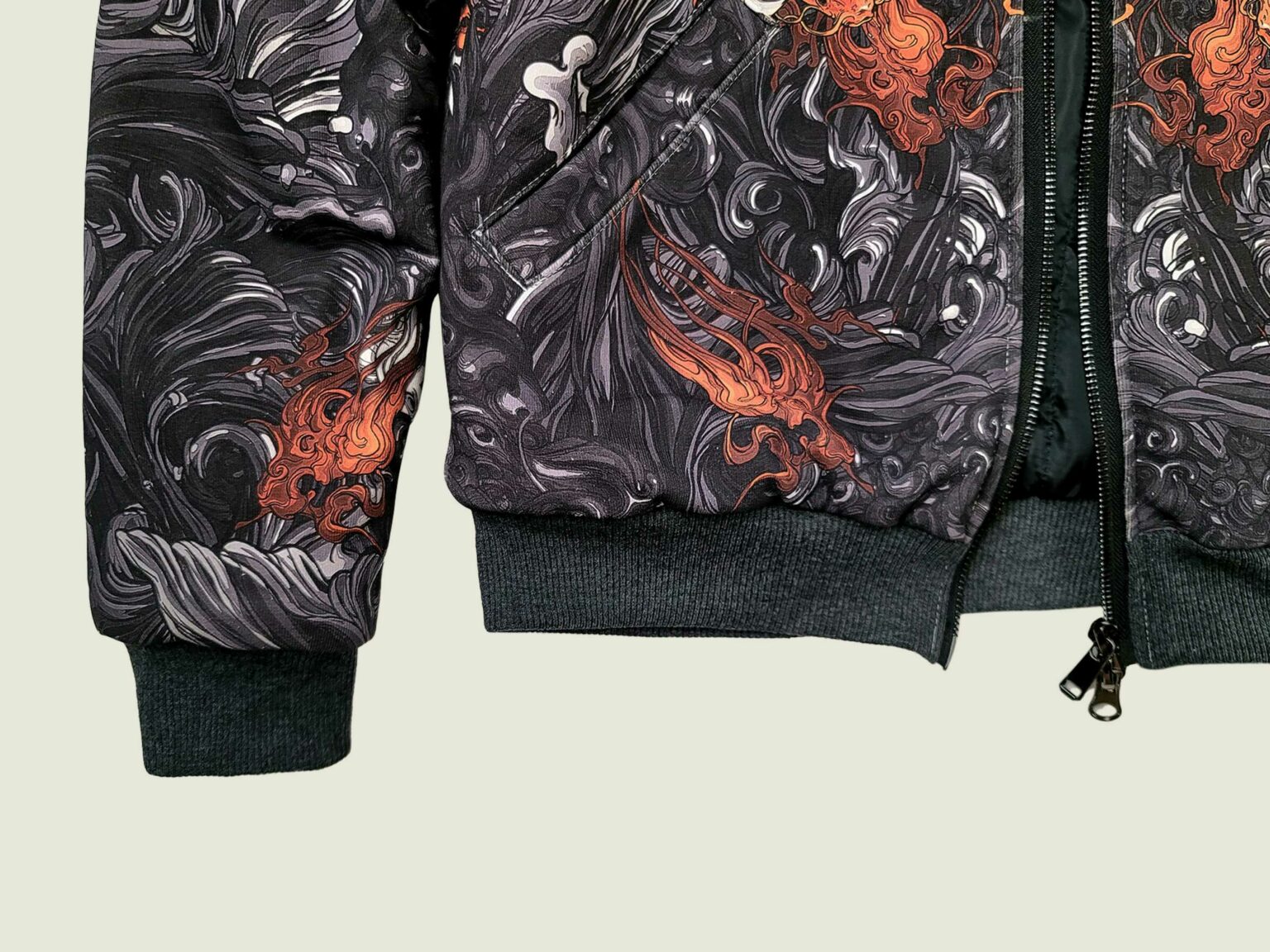 akita black bomber 10