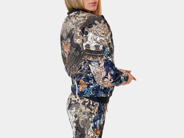 AKITA SAMURAI BLUE [БОМБЕР УНИСЕКС]