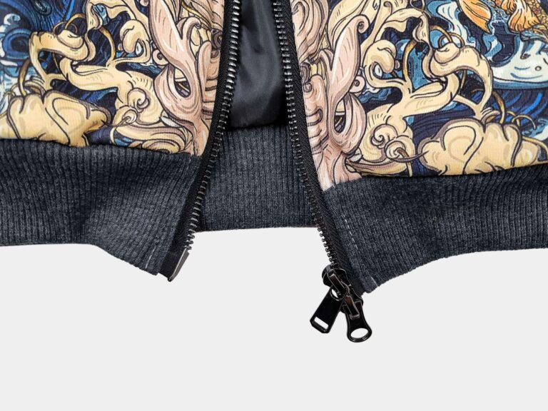 AKITA SAMURAI BLUE [БОМБЕР УНИСЕКС]