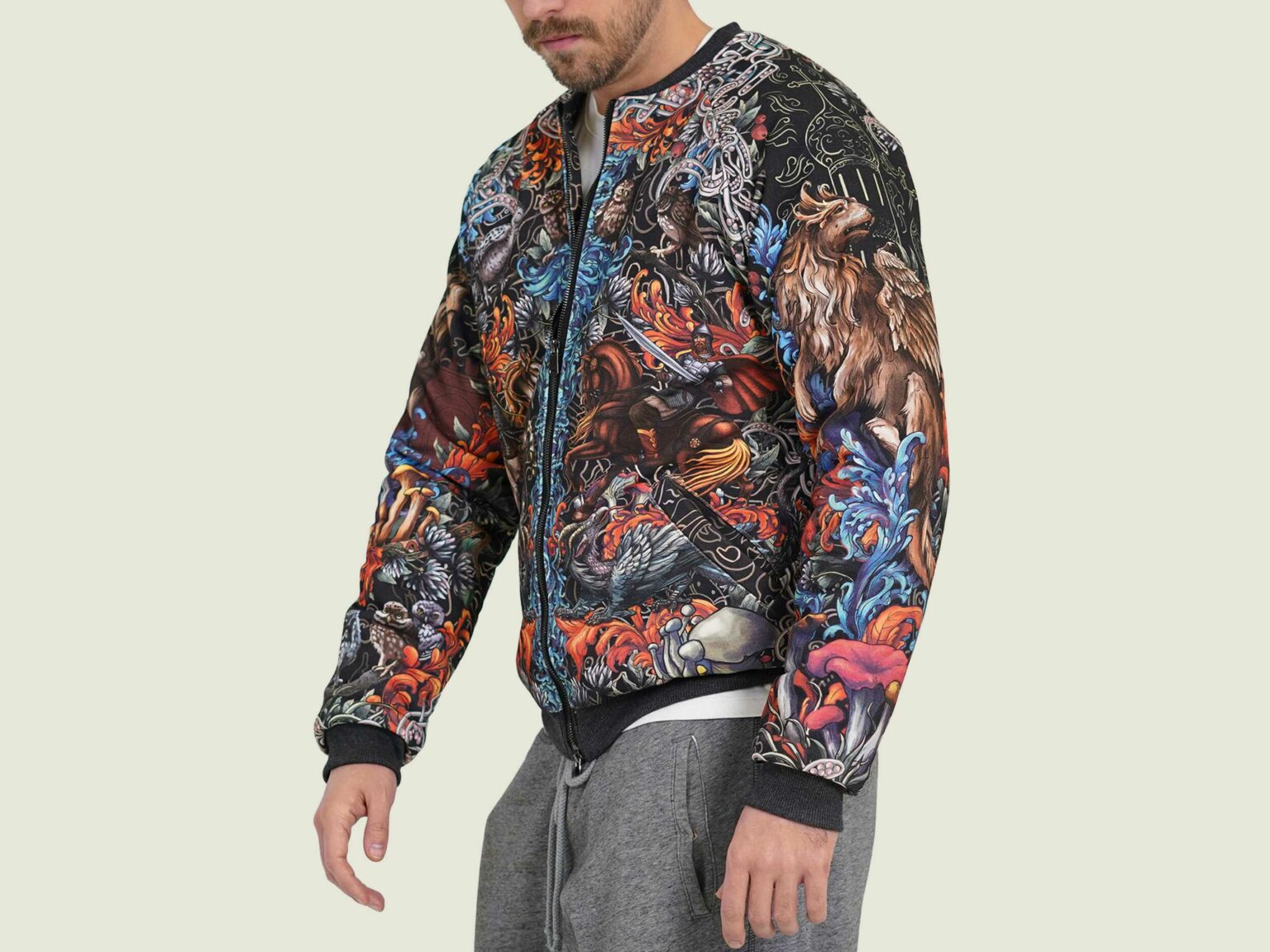 chernaya solyanka bomber 7