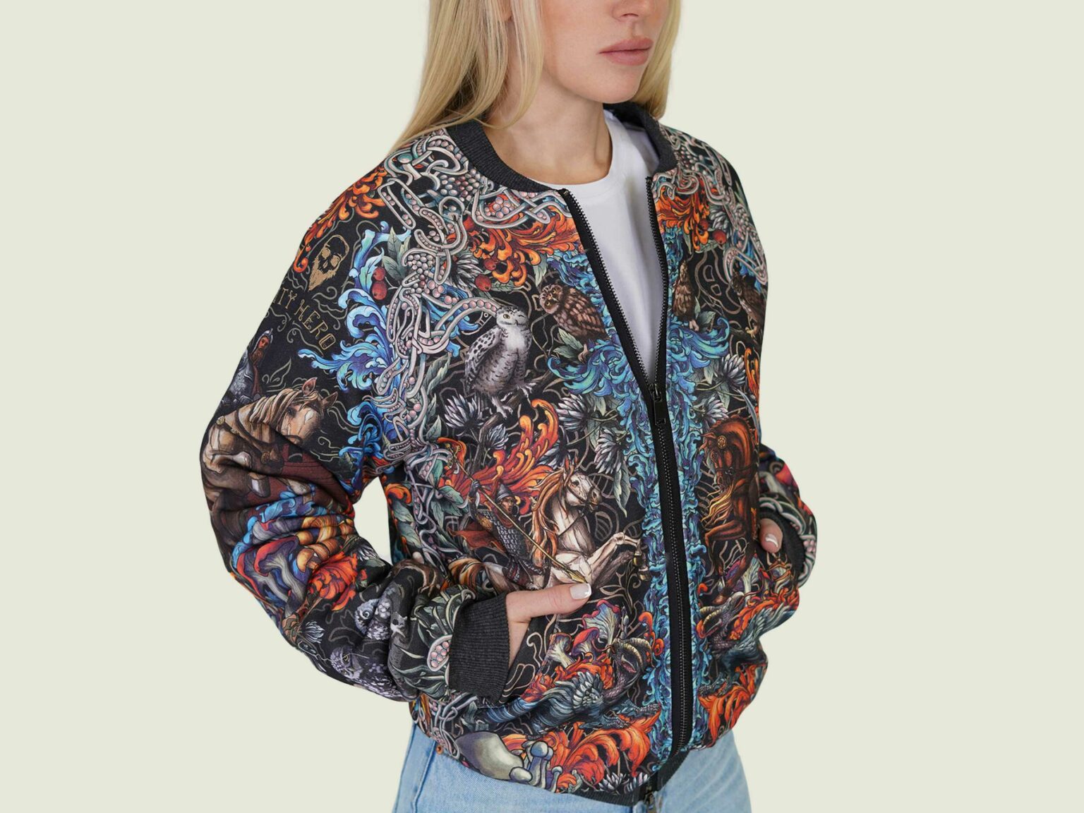 chernaya solyanka bomber 8