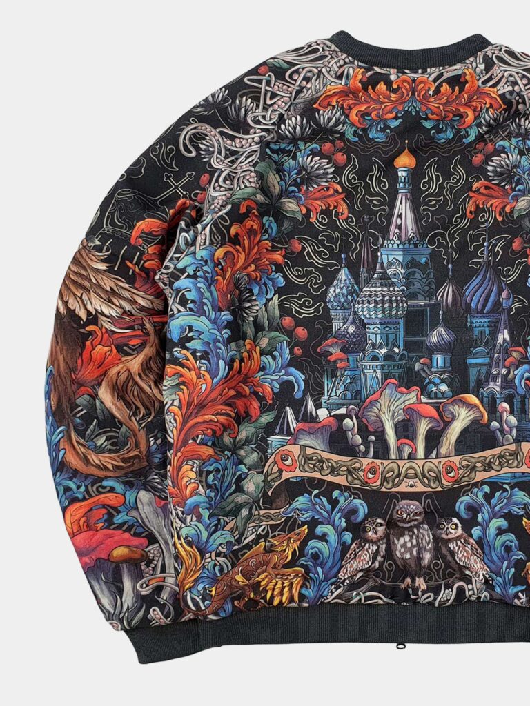 ЧЁРНАЯ СОЛЯНКА [БОМБЕР УНИСЕКС]