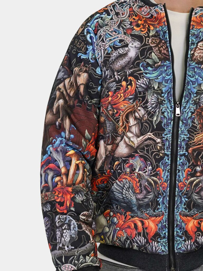 ЧЁРНАЯ СОЛЯНКА [БОМБЕР УНИСЕКС]