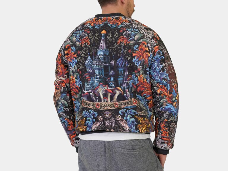 ЧЁРНАЯ СОЛЯНКА [БОМБЕР УНИСЕКС]