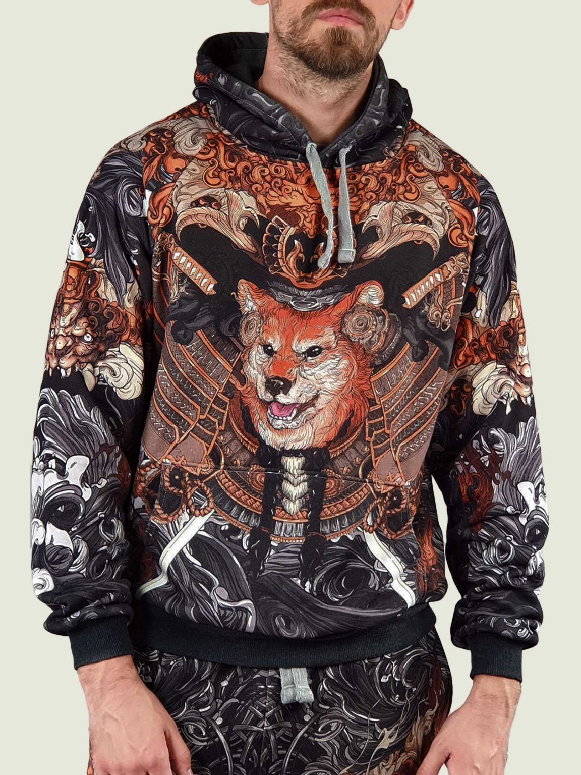 akita black hoodie 1