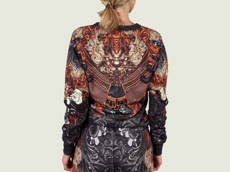 AKITA SAMURAI BLACK [СВИТШОТ УНИСЕКС]