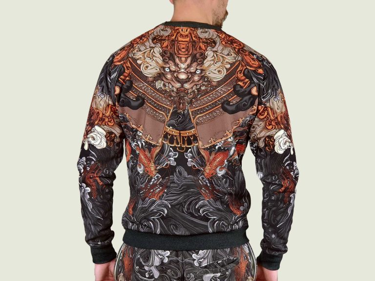 AKITA SAMURAI BLACK [СВИТШОТ УНИСЕКС]