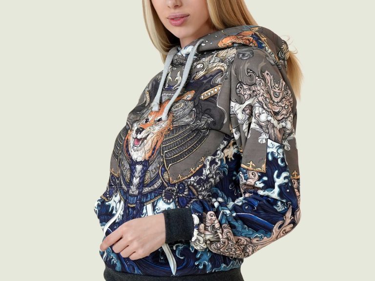 AKITA SAMURAI BLUE [ХУДИ УНИСЕКС]