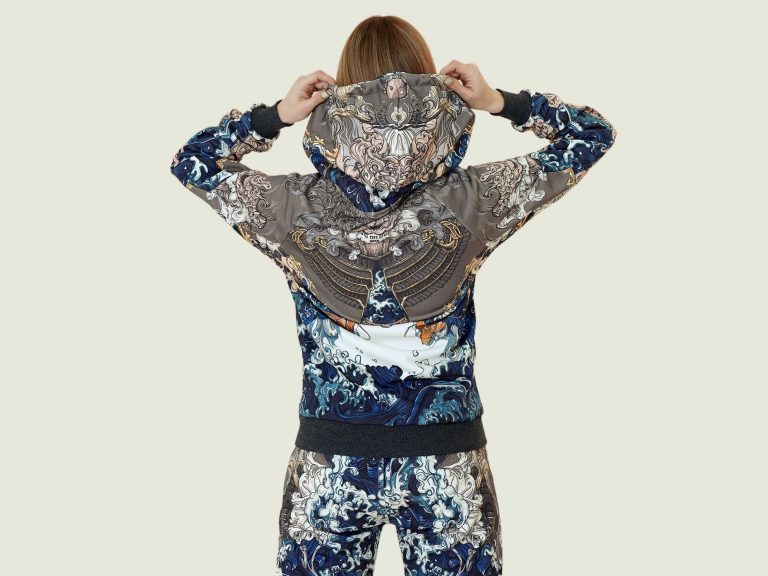 AKITA SAMURAI BLUE [ХУДИ УНИСЕКС]