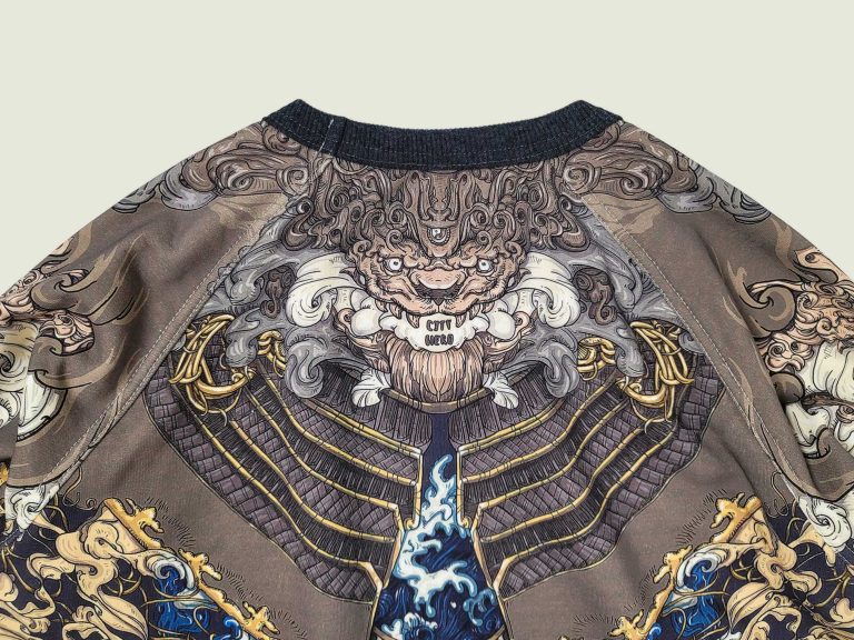 AKITA SAMURAI BLUE [СВИТШОТ УНИСЕКС]