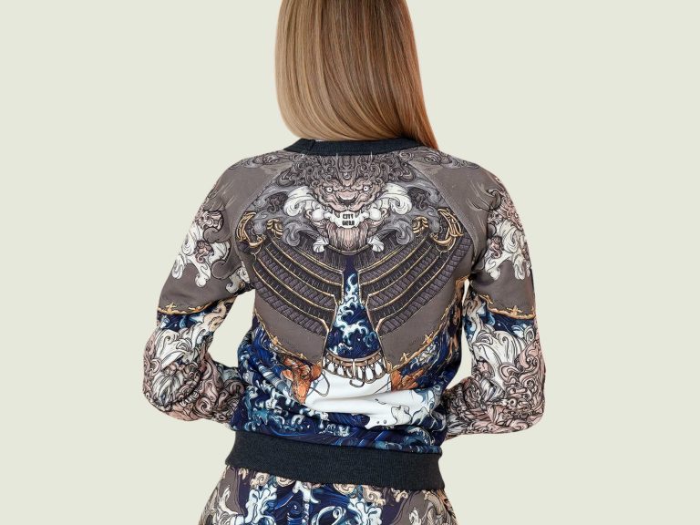 AKITA SAMURAI BLUE [СВИТШОТ УНИСЕКС]