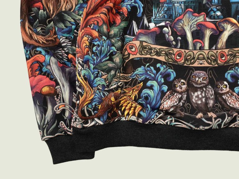 ЧЁРНАЯ СОЛЯНКА [ХУДИ НА МОЛНИИ УНИСЕКС]