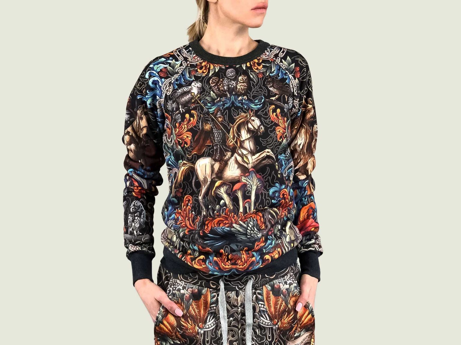 chernaya solyanka svitshot 12