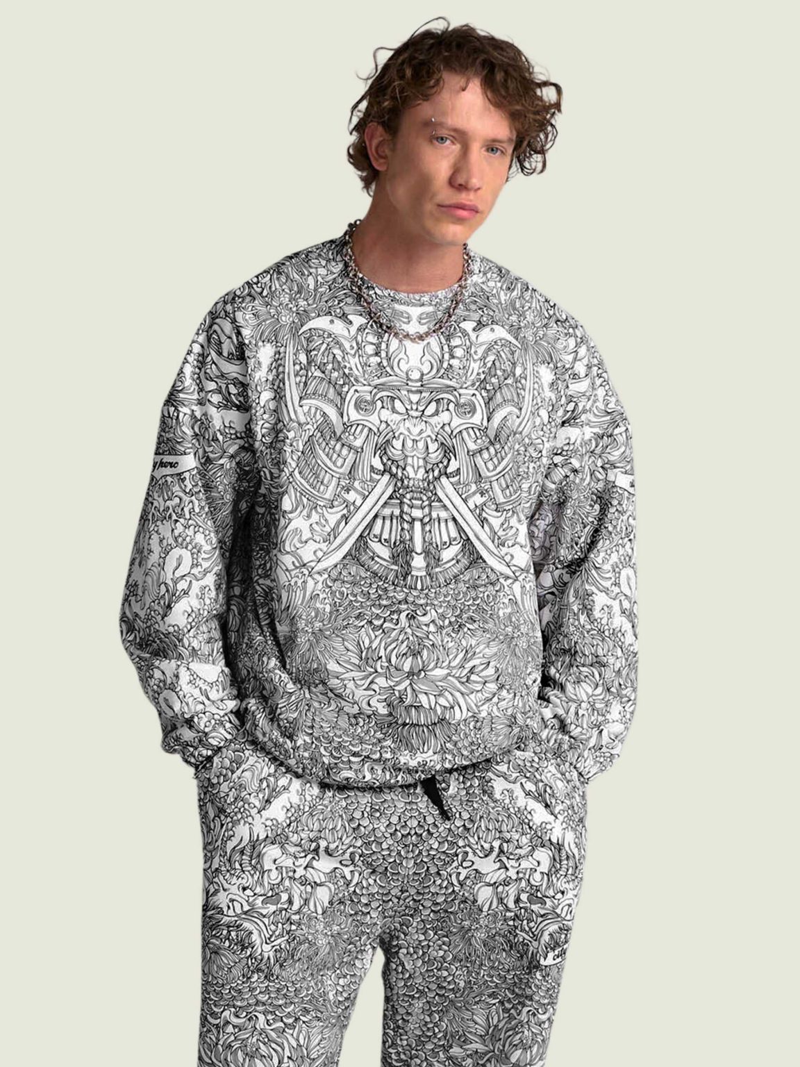 s.s. 3.0 milky ovrsz svitshot 6а