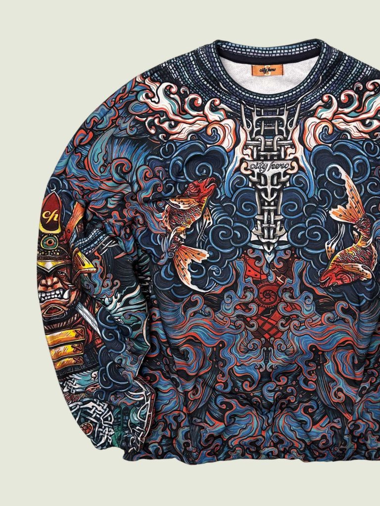 SAMURAI STORY 2.0 [СВИТШОТ OVRSZ УНИСЕКС]