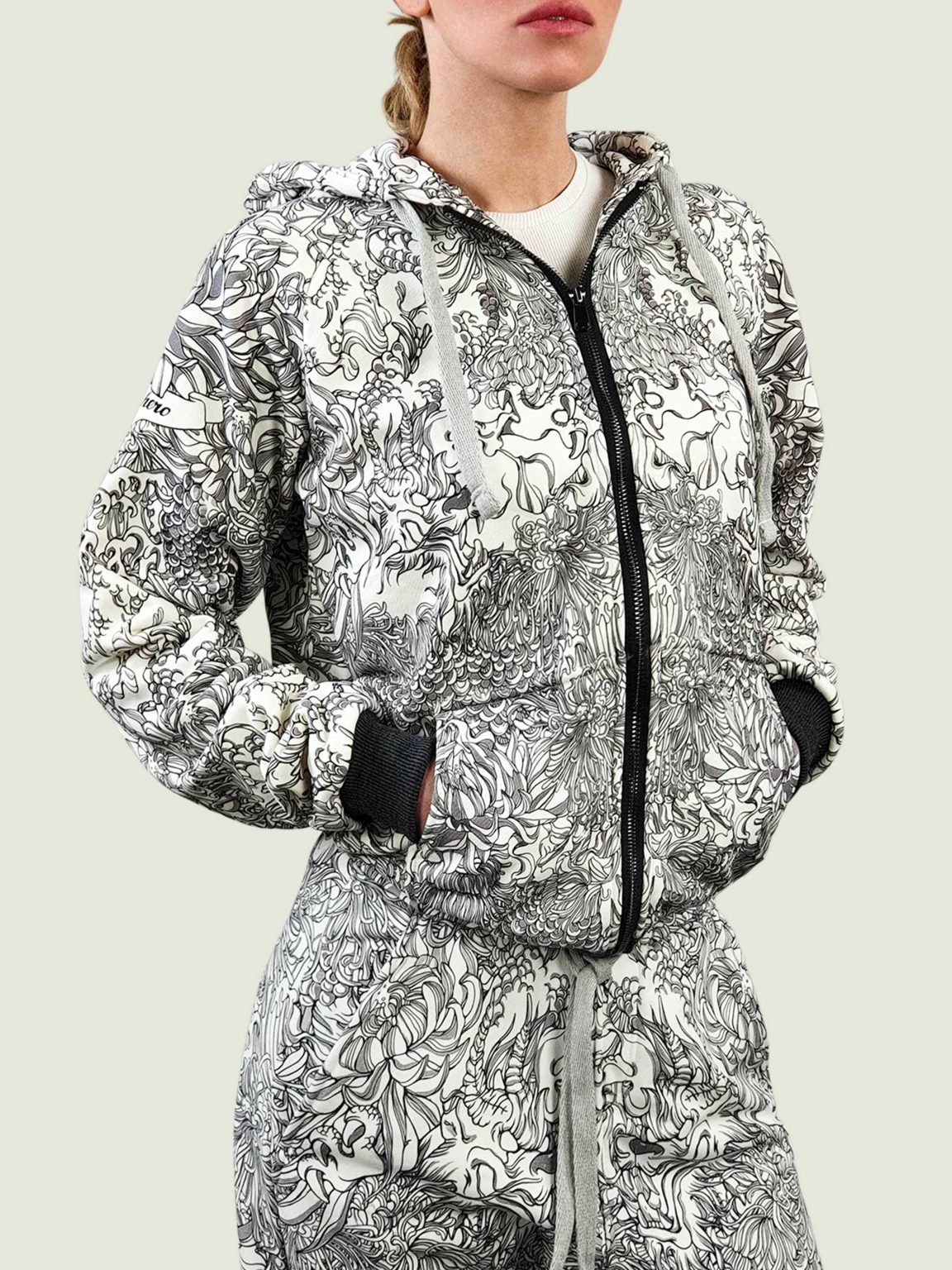 samurai story 3.0 milky hoodie na molnii 4