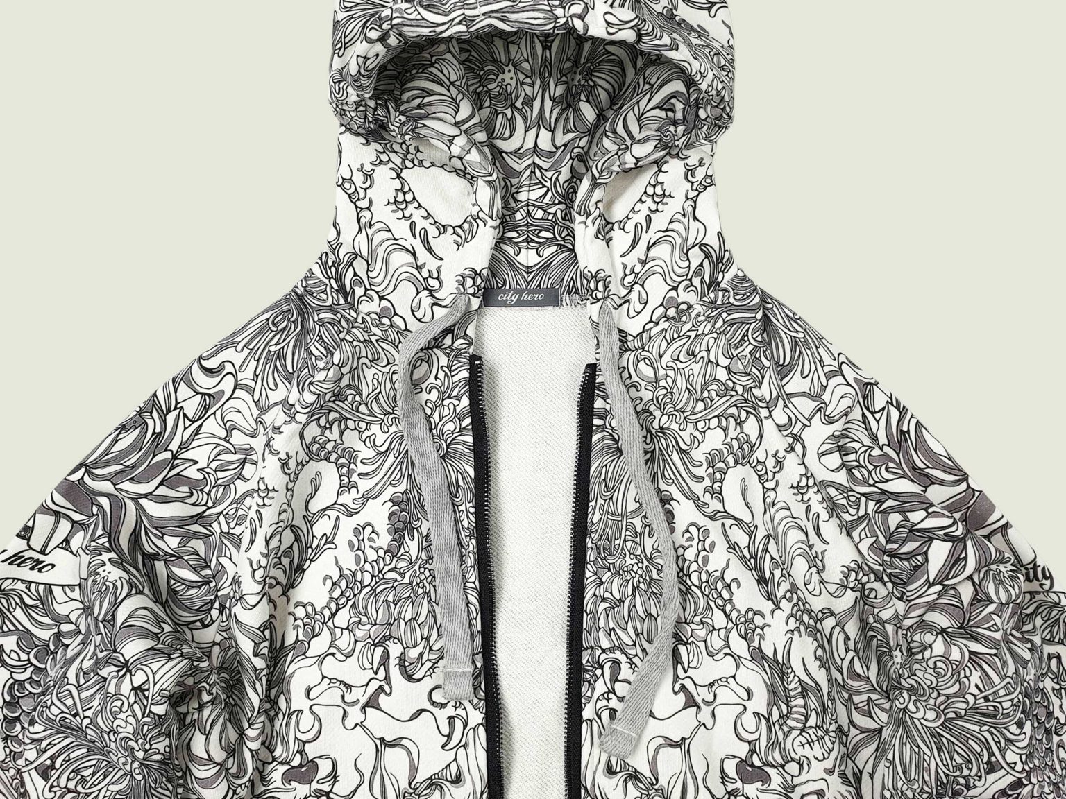 samurai story 3.0 milky hoodie na molnii 7