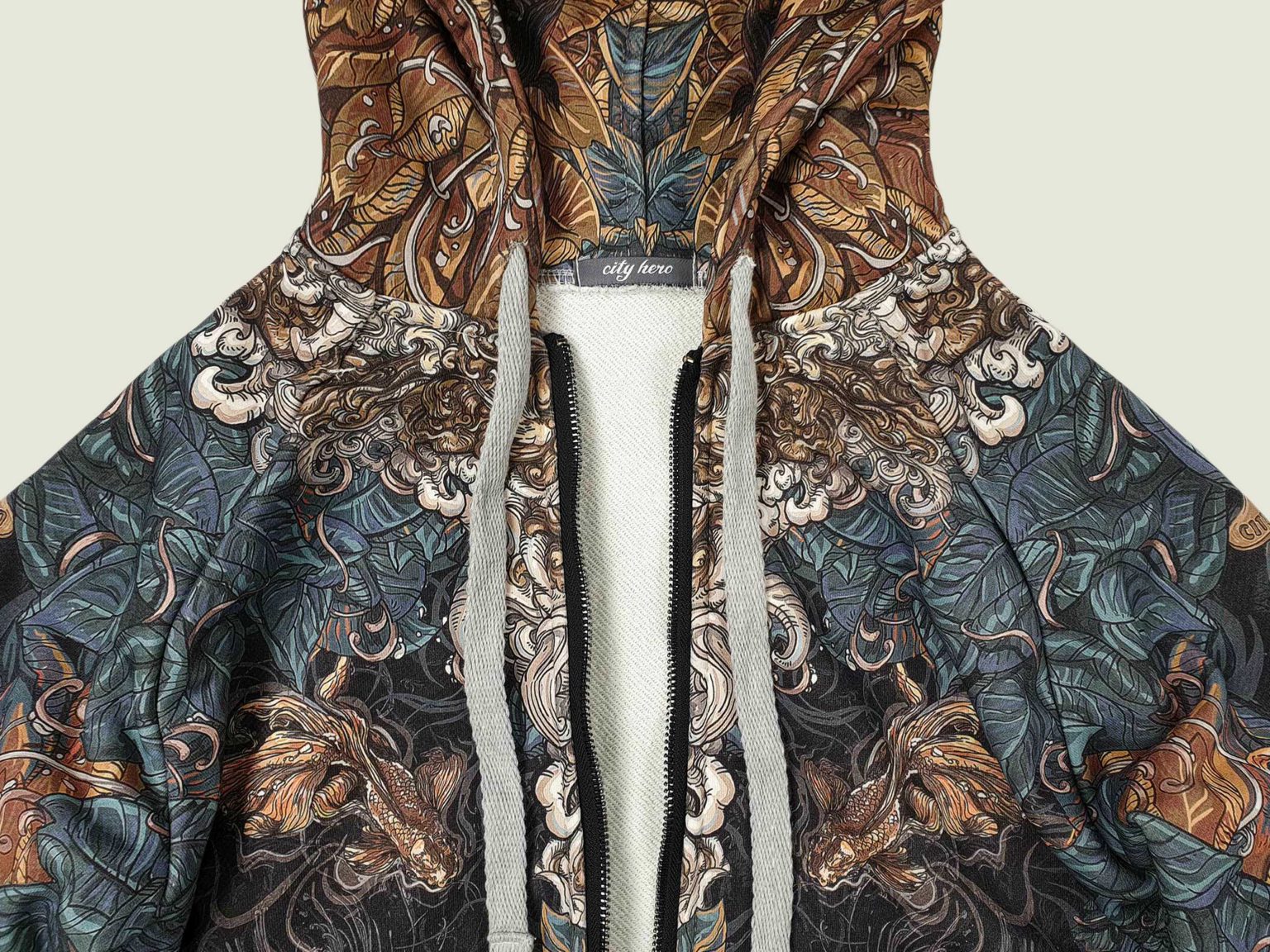 shiba hoodie na molnii 7