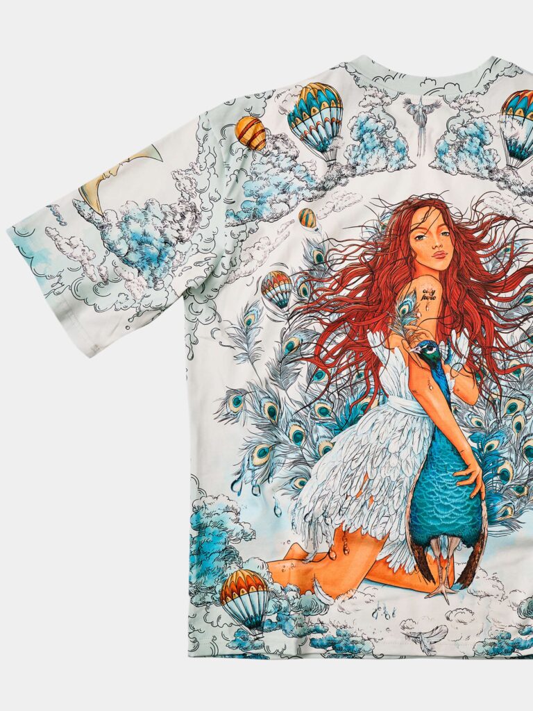 FANTASY BLUE [ФУТБОЛКА OVRSZ УНИСЕКС]