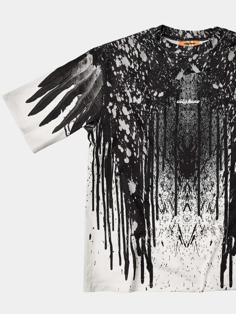 WINGS OF DARK BLACK [ФУТБОЛКА OVRSZ УНИСЕКС]