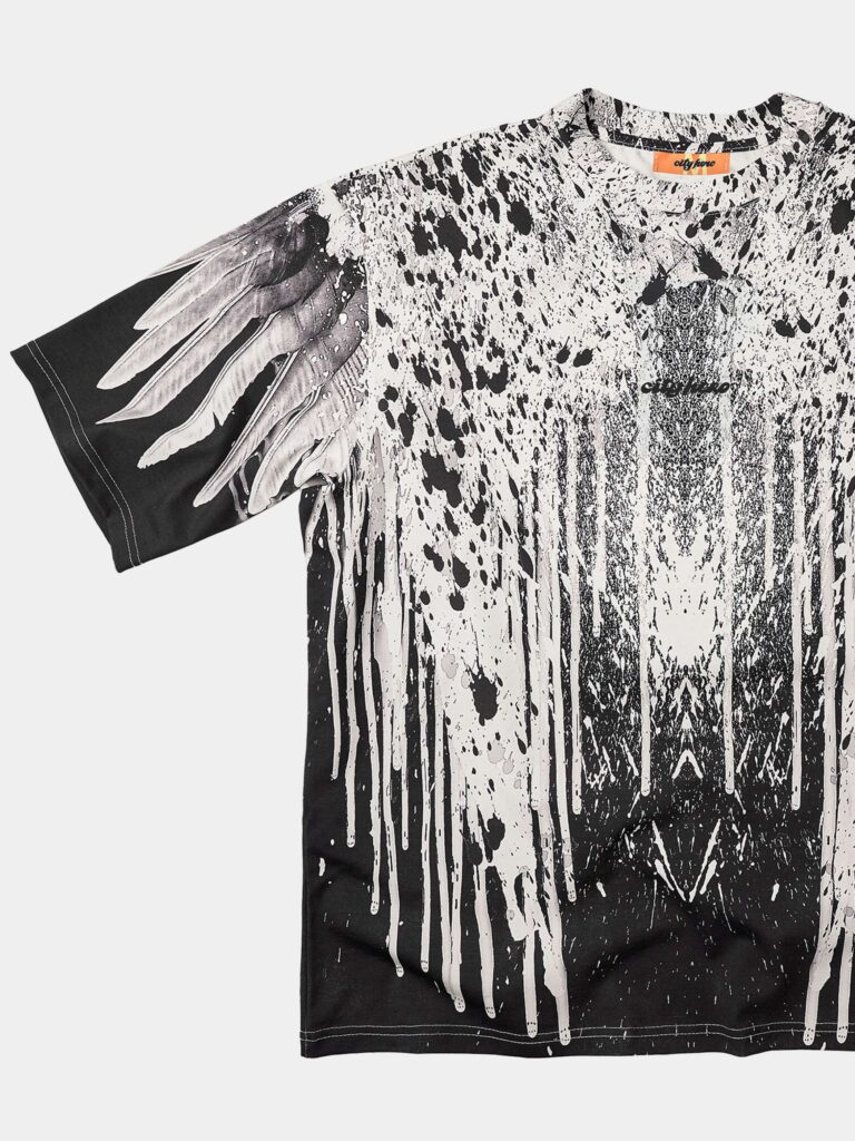 WINGS OF DARK WHITE [ФУТБОЛКА OVRSZ УНИСЕКС]