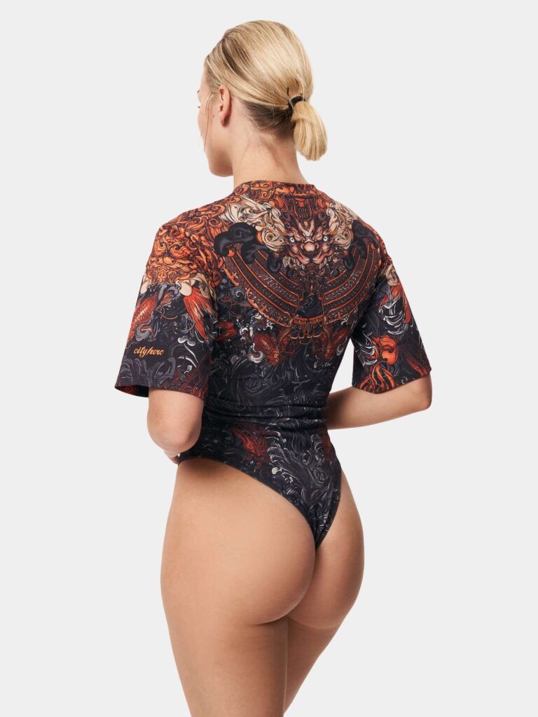 AKITA SAMURAI BLACK [БОДИ-ФУТБОЛКА]