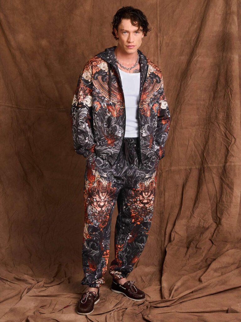 AKITA SAMURAI BLACK [ДЖОГГЕРЫ OVRSZ УНИСЕКС]