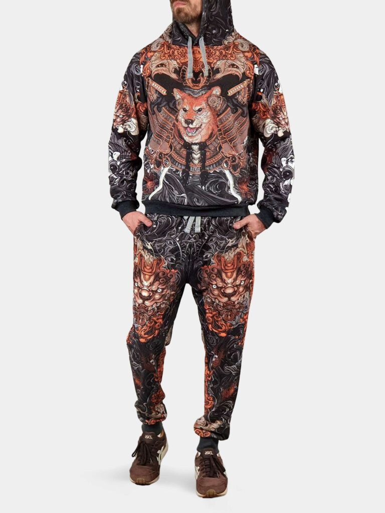 AKITA SAMURAI BLACK [ХУДИ УНИСЕКС]