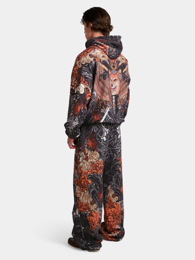 AKITA SAMURAI BLACK [ХУДИ OVRSZ УНИСЕКС]