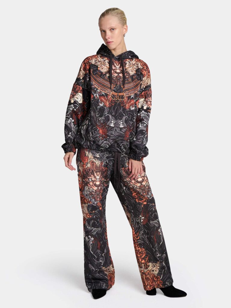 AKITA SAMURAI BLACK [ХУДИ OVRSZ УНИСЕКС]