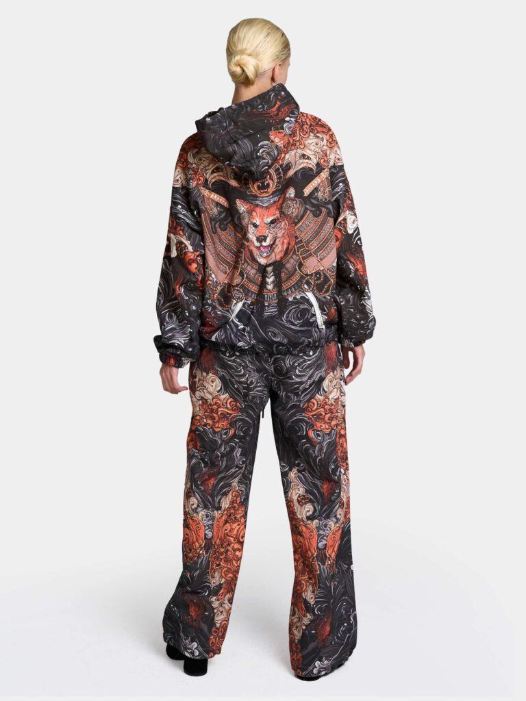 AKITA SAMURAI BLACK [ХУДИ OVRSZ УНИСЕКС]