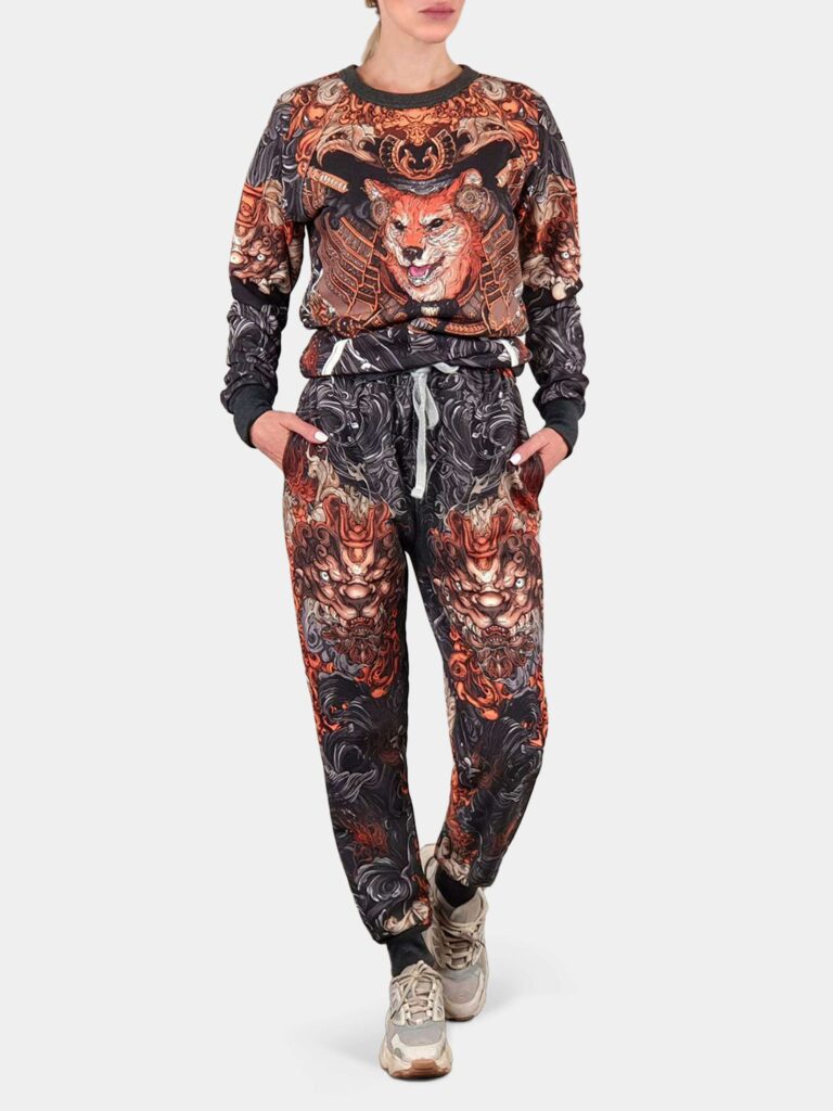 AKITA SAMURAI BLACK [СВИТШОТ УНИСЕКС]