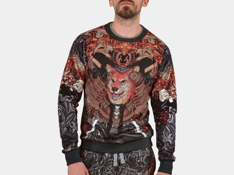 AKITA SAMURAI BLACK [СВИТШОТ УНИСЕКС]